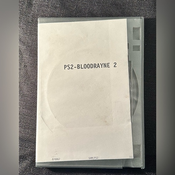 Sony Other - BloodRayne 2 (Sony PlayStation 2, 2004) PS2 No Manual Or Cover. DVD Rom NTSC